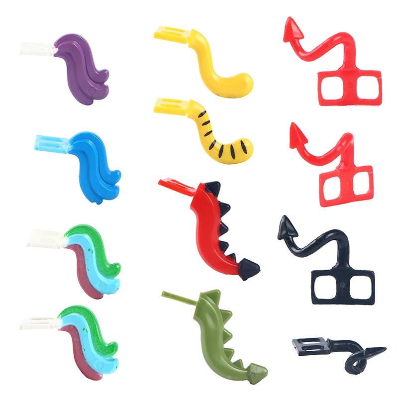 Экшн фигурки 10 шт./лот набор аксессуаров игрушки для детей тигр единорог дракон