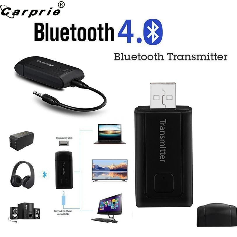 CARPRIE беспроводной Bluetooth совместимый V4 передатчик стерео аудио музыкальный