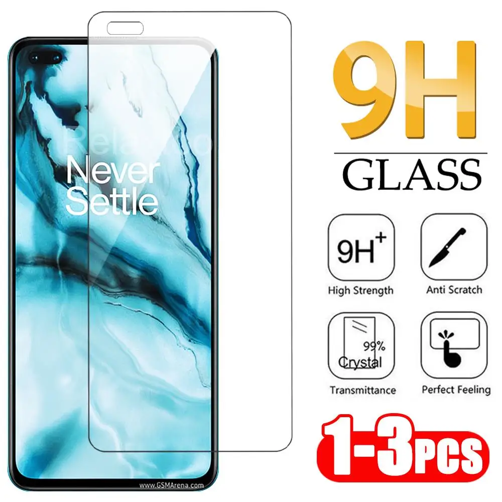 

1-3Pcs Tempered Protective Glass the For OnePlus Nord Screen Protector For One Plus Nord Tempered glass For One PlusNord