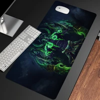 world of warcraft large gaming anime mouse pad mat grande wow lich king gamer xl computer mousepad game desk play pad for csgo