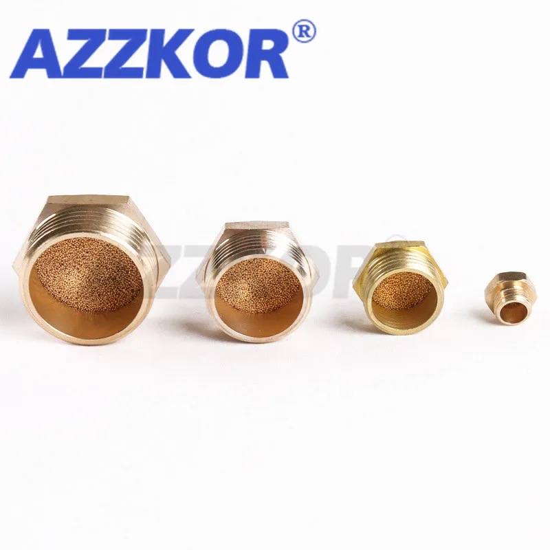 Пневматические детали электромагнитный клапан глушитель резьбовой соединитель