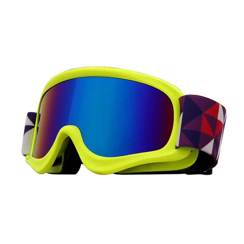 Детские противотуманные лыжные очки с двойными линзами детские зимние