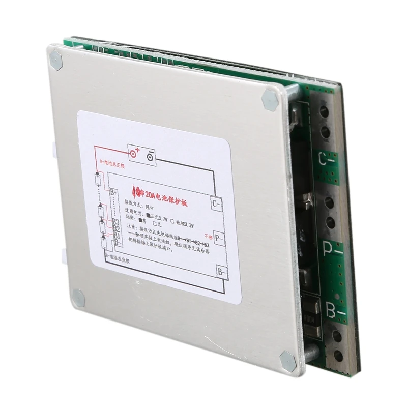 10S 36V 20A литий ионная полимерная батарея защитная плата BMS PCB для E Bike
