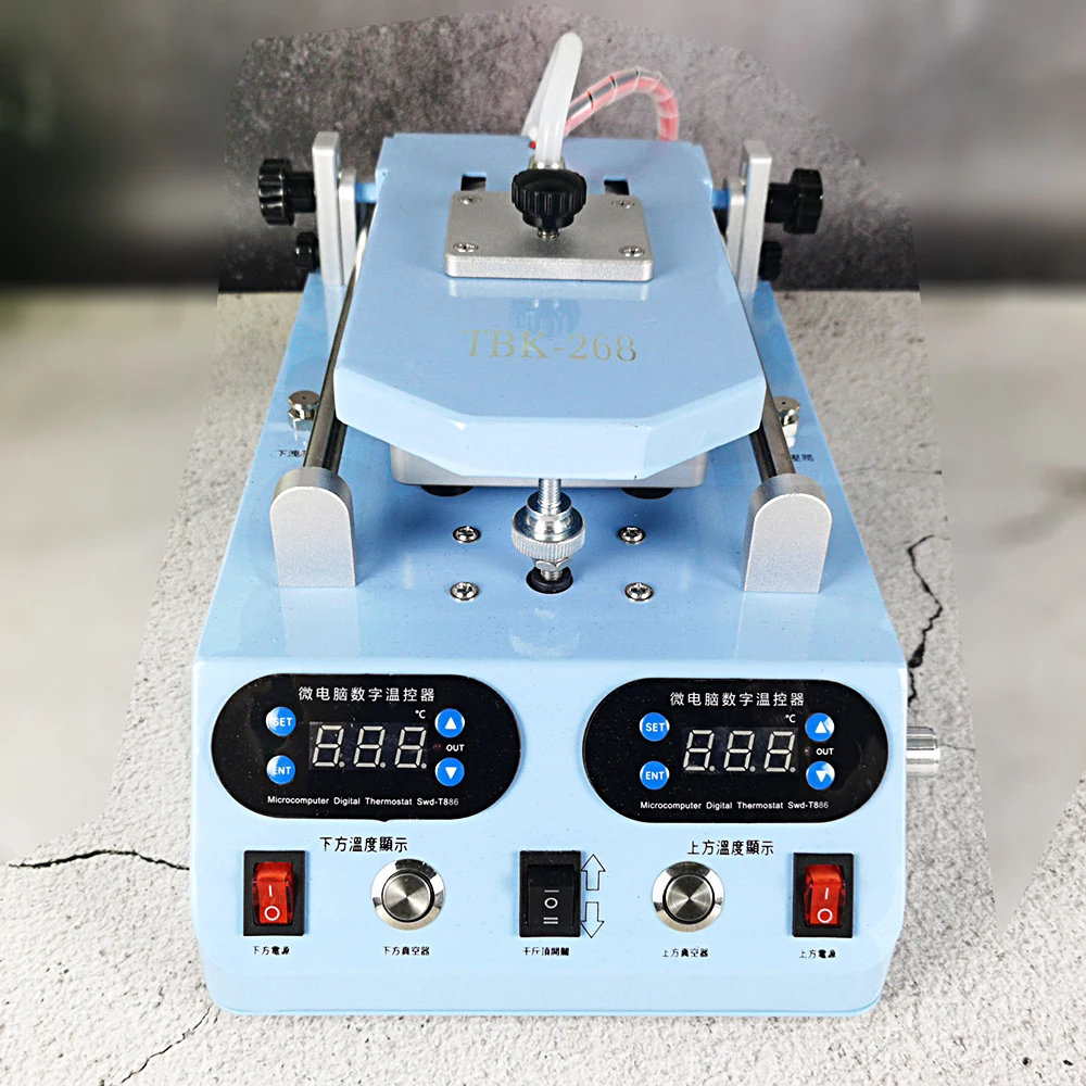 Прямой сепаратор экрана нагревательный аппарат для телефона стекло TBK 268