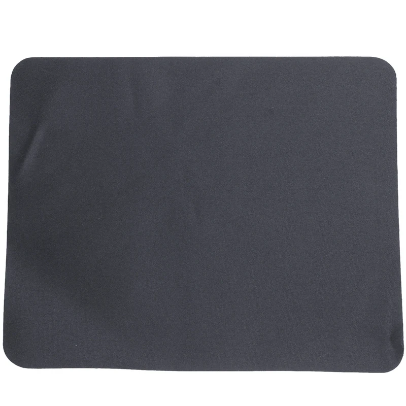 

Black Optical Mouse Pad Mat Black For Laptop PC