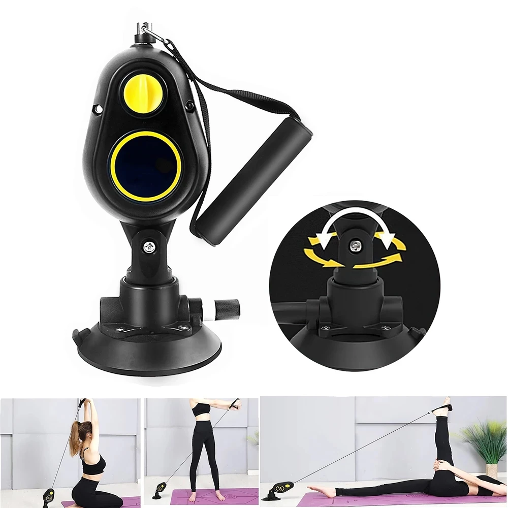 

Тянущаяся веревка, эластичные Эспандеры, портативные ABS-браслеты для ног, ралли, пилатеса, тренажерного зала, фитнеса, присоска, оборудовани...