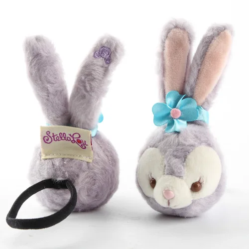 10 шт. новый друг Даффи Stellalou Rabbit балетная длинная Ушная кроличья повязка Мягкая