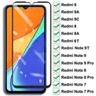 Закаленное стекло для Xiaomi Redmi 9 9A 9C 9T 8 8A 7 7A, Защитное стекло для экрана Redmi Note 8 8T 7 9T 9S 9 Pro Max, защитное стекло