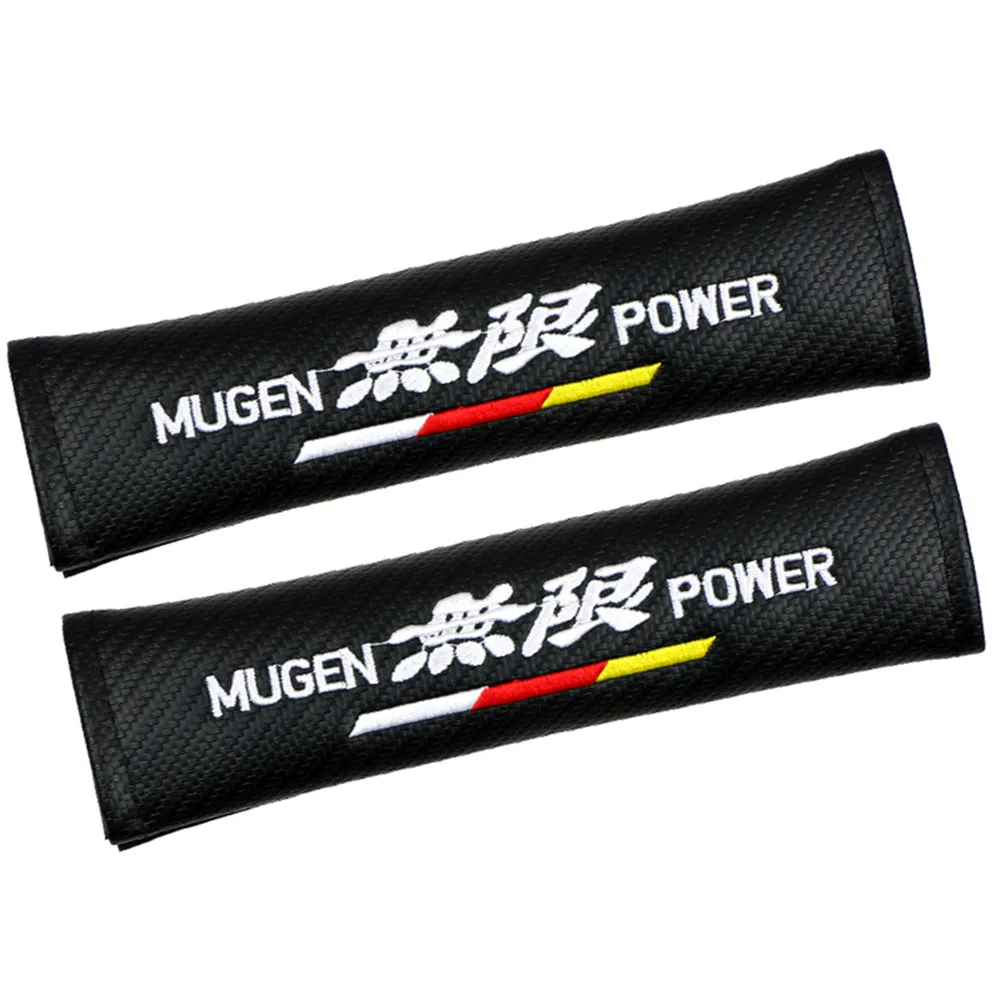 2 шт./компл. углеродное волокно автомобильный ремень безопасности крышка