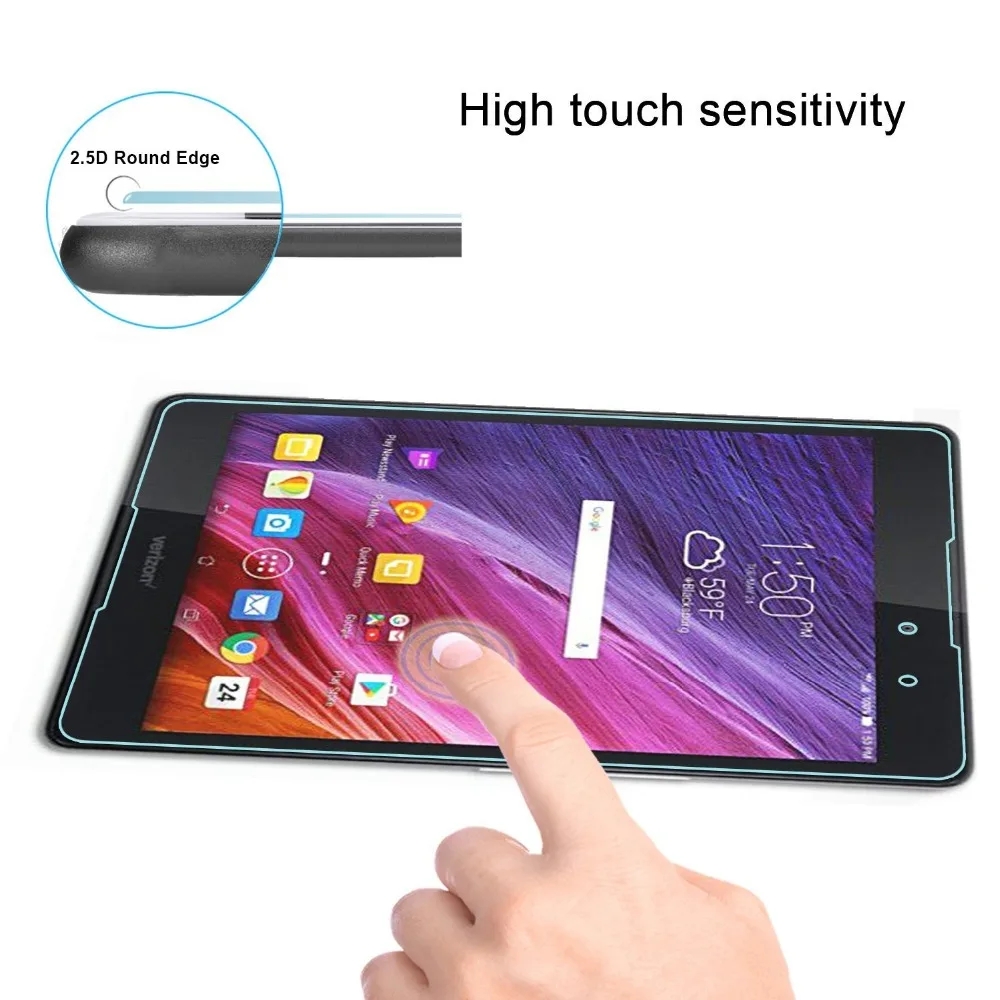 

Screen Protector Tempered Glass for New Asus Zenpad Z8 7.9" ZT581KL 8" Zenpad 3 8.0 Z581KL Tempered Glass 9H Protective