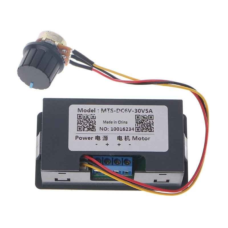 

DC 6-30V 12V 24V 15A Max PWM Motor Speed Controller With Digital Display