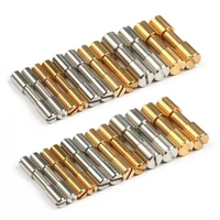 10pieces brassstainless steel bolts fastener screws for diy knife handle material screws lock knife shaft fastener rivets