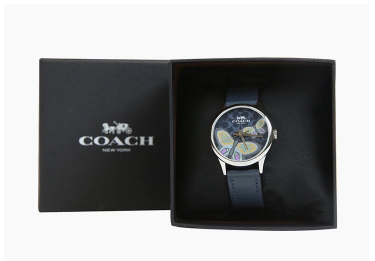 Подлинные оригинальные и брендовые новые COACH W1546 аксессуары COACH RUBY часы 14503252/14503292