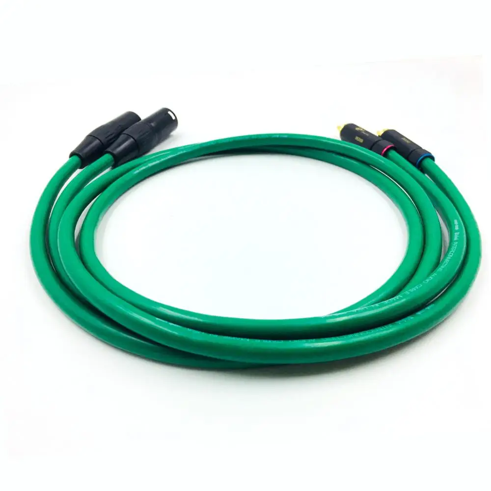 TOP-HiFi Pair Type- BR-109 Баламинированный аудиокабель RCA-XLR Соединительный кабель RCA папа —