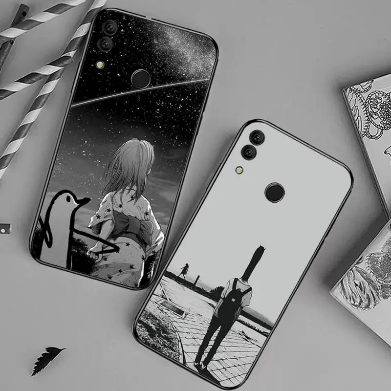 

Oyasumi Punpun Japan anime Phone Case For Huawei honor Mate 10 20 30 40 i 9 8 pro x Lite P smart 2019 nova 5t