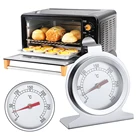Измеритель температуры для приготовления пищи в духовке, из нержавеющей стали, мини-пищевой термометр 0-300 градусов Цельсия для домашней кухни, Кухонная Плита