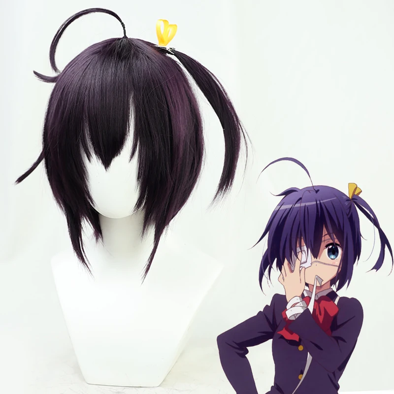 Парик для косплея Cyuunibyou Demo Koiga Shitai Take on Me таканаши Рикка Love, Chunibyo и другие Волшебные голубые волосы