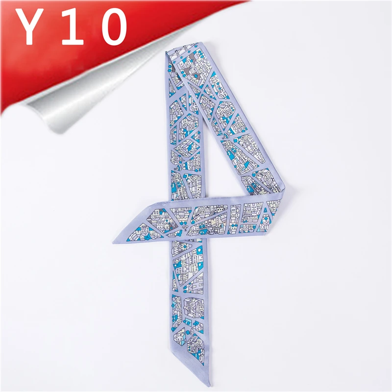 Рисунок 2 - Женский длинный шелковый шарф в полоску