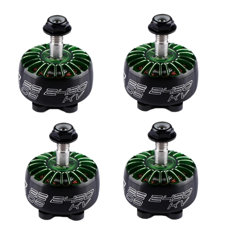 

Iflight 4 шт. XING X2208 2208 2450KV 3-4S бесщеточный двигатель для гоночного дрона RC FPV