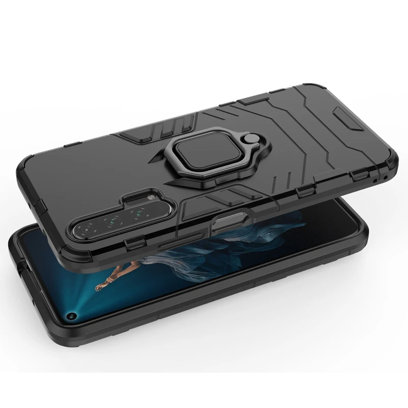 Чехол для телефона Honor 20 Pro с магнитным кольцом на палец | Мобильные телефоны и