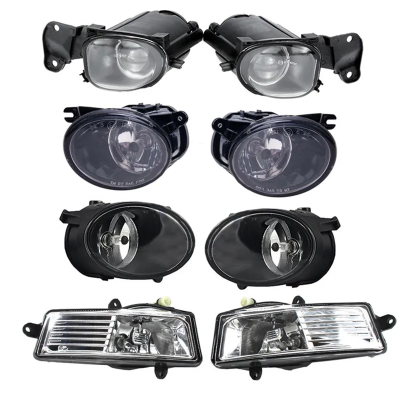 CAPQX 2 предмета в комплекте для Audi A6 A6L C5 C6 S6 1998 2011 галогенные переднего бампера