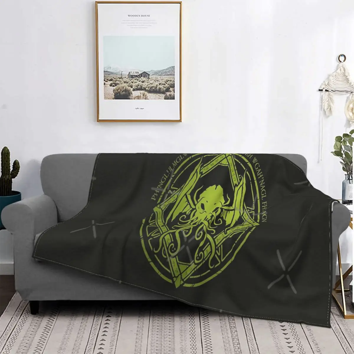 

Cthulhu-lovecraft-Manta de diseño de canto, para cama colcha, manta a cuadros, mantas a cuadros, mantas receptoras