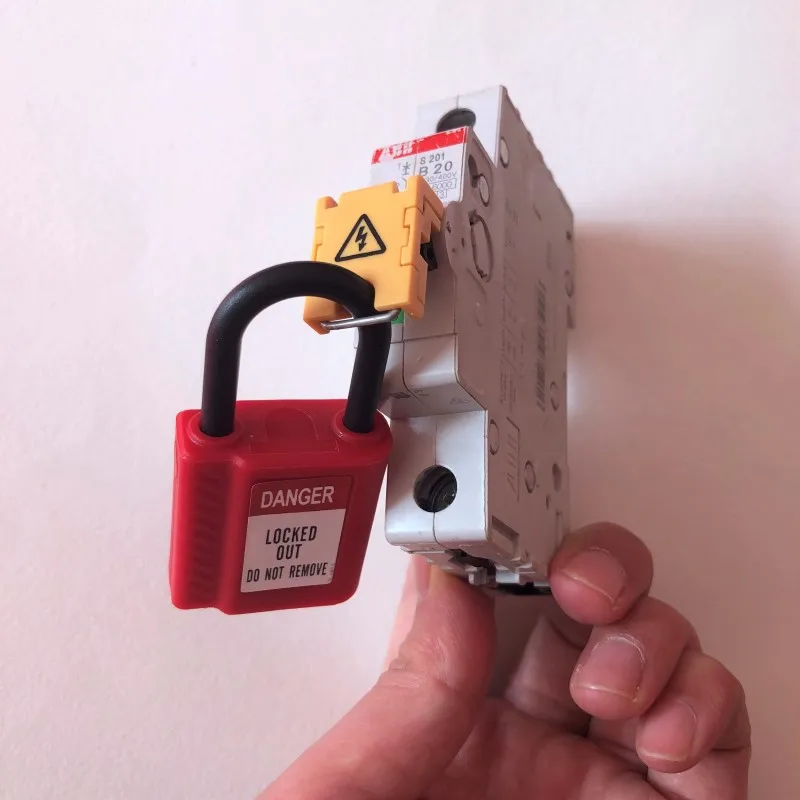 10 шт./лот multi pole MCB lockout master 1P 2P 3P 4P breaker ABB lockout|Замки| |