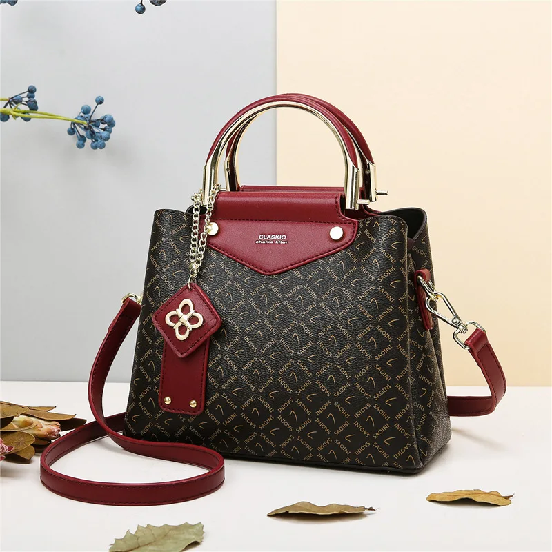 

Luxury Brand 100% Genuine Leather High-quality Fashion Ladies Handbags 2021 New Casual All-match Single Shoulder Messenger Bag