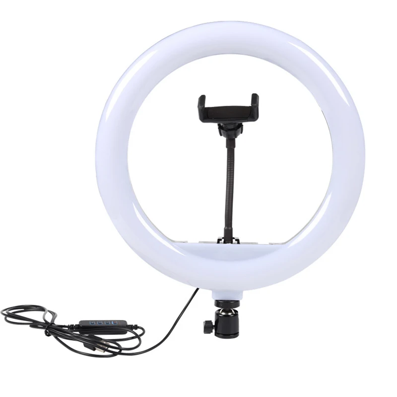 

Photography LED Selfie Ring Light Dimmable 12 inch USB ring lamp Video Light for Makeup Youtube Camera Light Live Studio