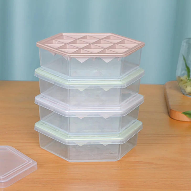 24 Сетки мороженое силикон кубик льда лоток форма для коробка производитель с