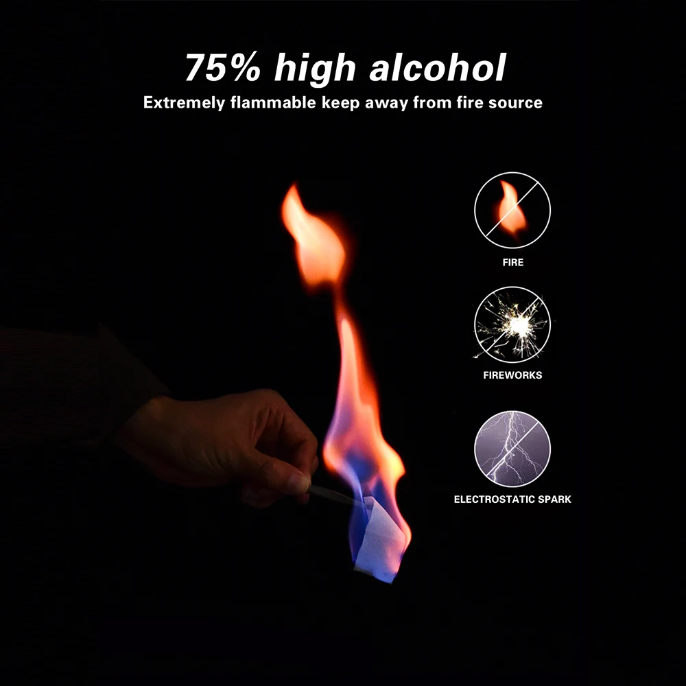 

100 pcs disposable alcohol cotton tablets household disinfection sterilization 75% alcohol mobile phone jewelry cleaning wipes