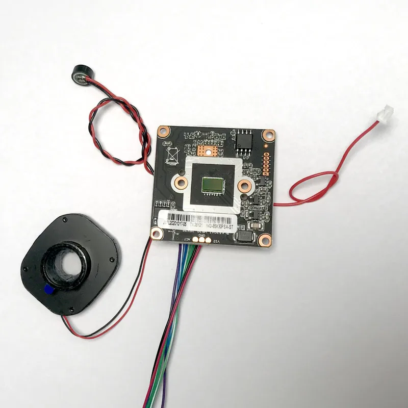 Модуль Сетевой IP камеры видеонаблюдения HD 2 Мп 3 чип IPC CMOS H.265 XMeye ONVIF с объективом