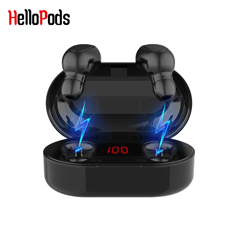 

HelloPods L22 TWS Headphones Mini Wireless Bluetooth Earphones HIFI Waterproof Earbuds Bass Sound Headset For All Smart Phones