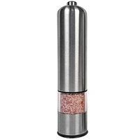 balleenshiny high quality multifunctional stainless steel electric pepper mill salt black pepper grinder kitchen grinding tool