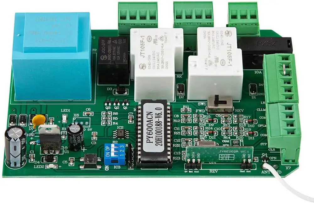 

NC Spring Sliding gate opener AC motor control unit PCB controller circuit board electronic card (PY600ac SL600 SL1500 PY800)