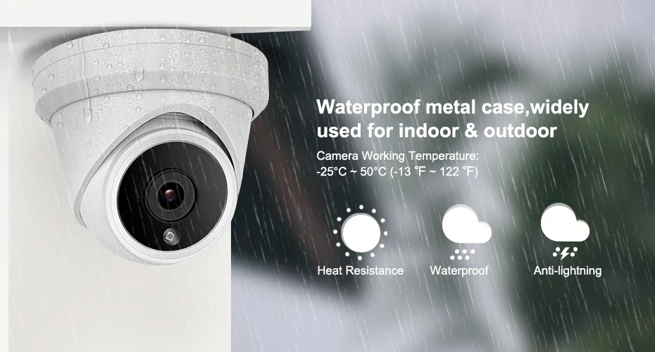 Hikvision совместимая 5MP револьверная купольная камера безопасности IPC-D350 наружная 5 мегапиксельная камера видеонаблюдения ip-камеры с питанием по PoE с 30M IR