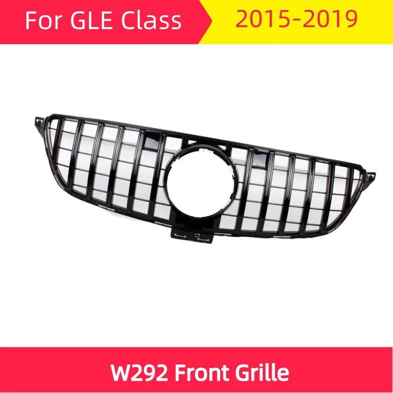 GT Front Grille for Mercedes W292 GLE Class 2015-2019 GLE300 GLE400 GLE450 Coupe ABS sport front grill no fit GLE63 | Автомобили и