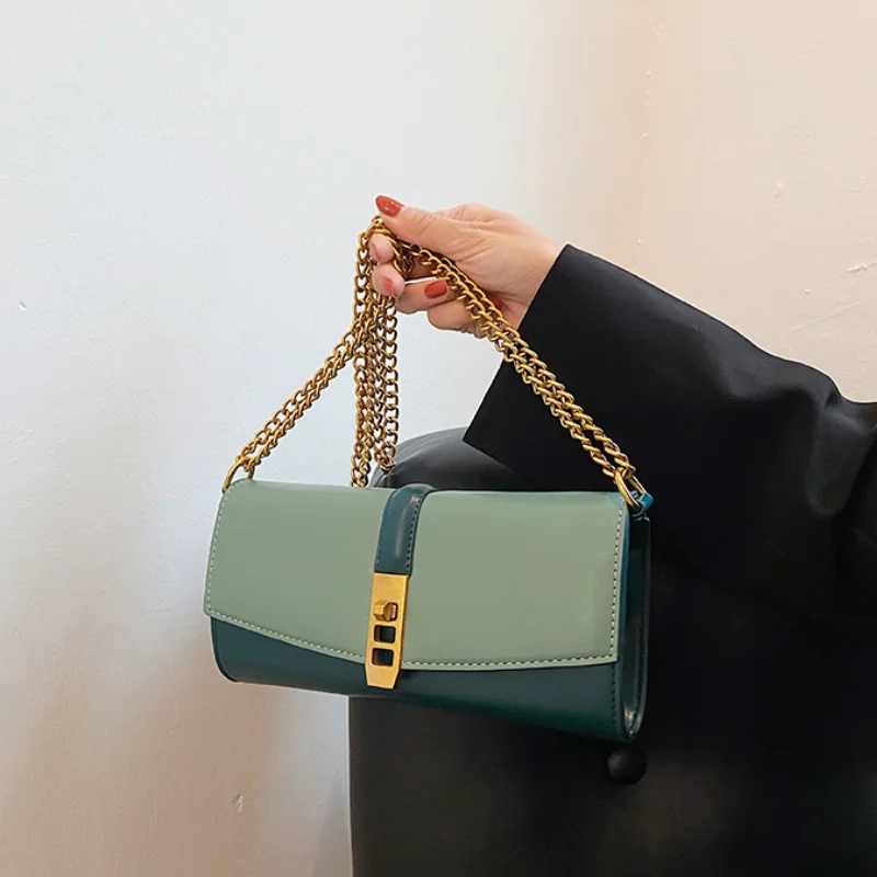 

Модные маленькие сумки через плечо с цепочкой для женщин, клатчи, кошельки, роскошная женская дизайнерская сумка, женская фирменная сумка-м...