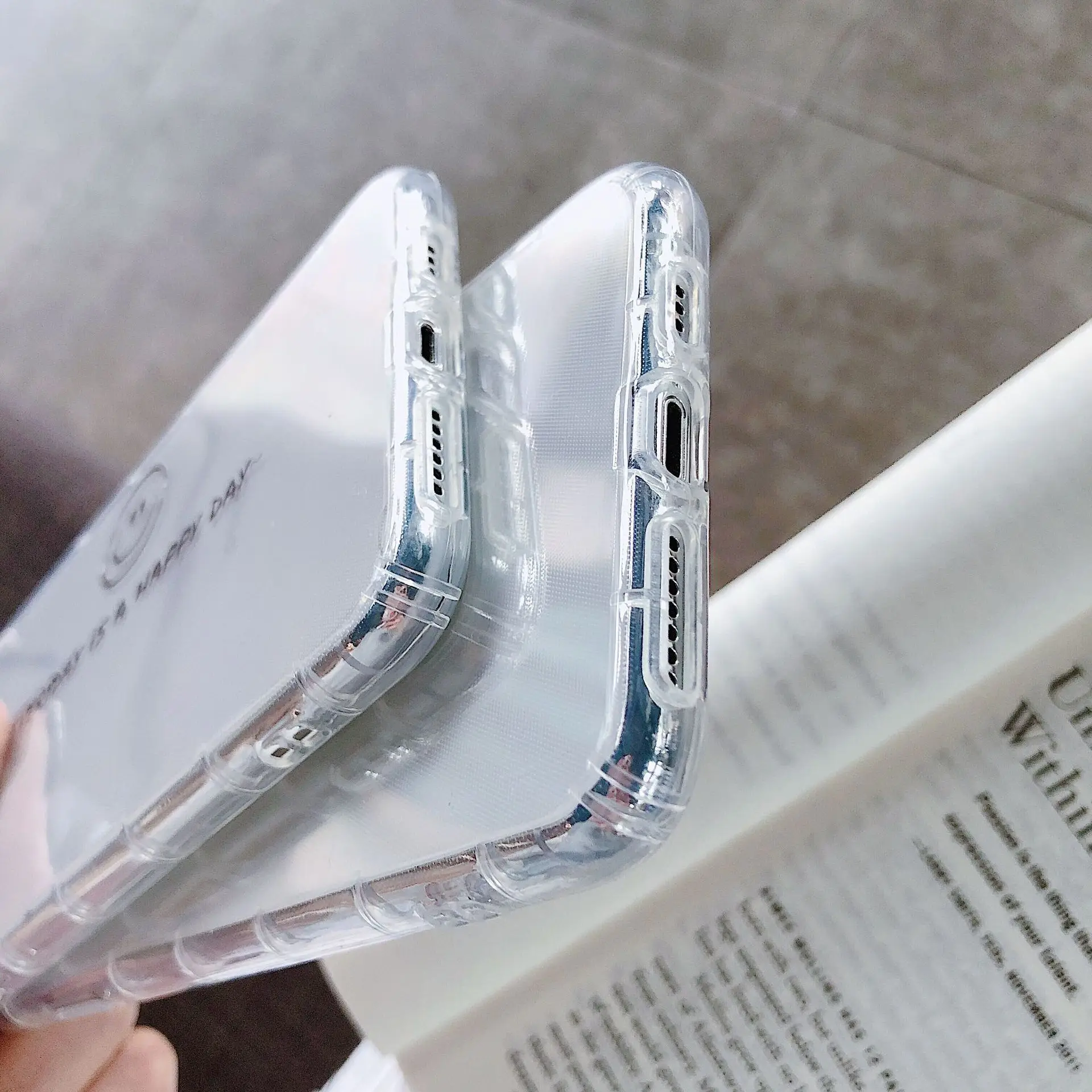 Роскошный прозрачный милый корейский чехол для iPhone X XS XR Xsmax 7 Puls 6 6S 8 Чехлы Ретро