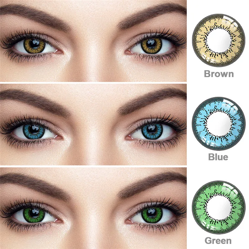 Цветные линзы ed для косплея Хэллоуина яркие фиолетовые контактные глаз с