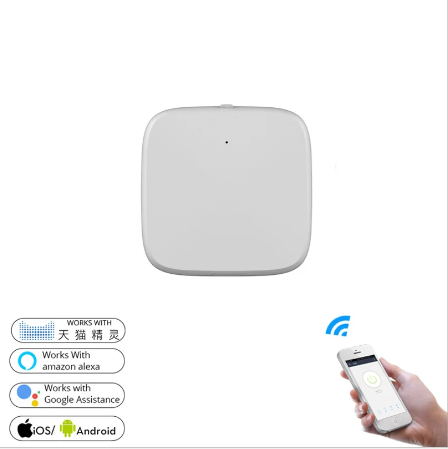 ZigBee умный датчик температуры и влажности alexa google home AI Голосовое управление smart tuya