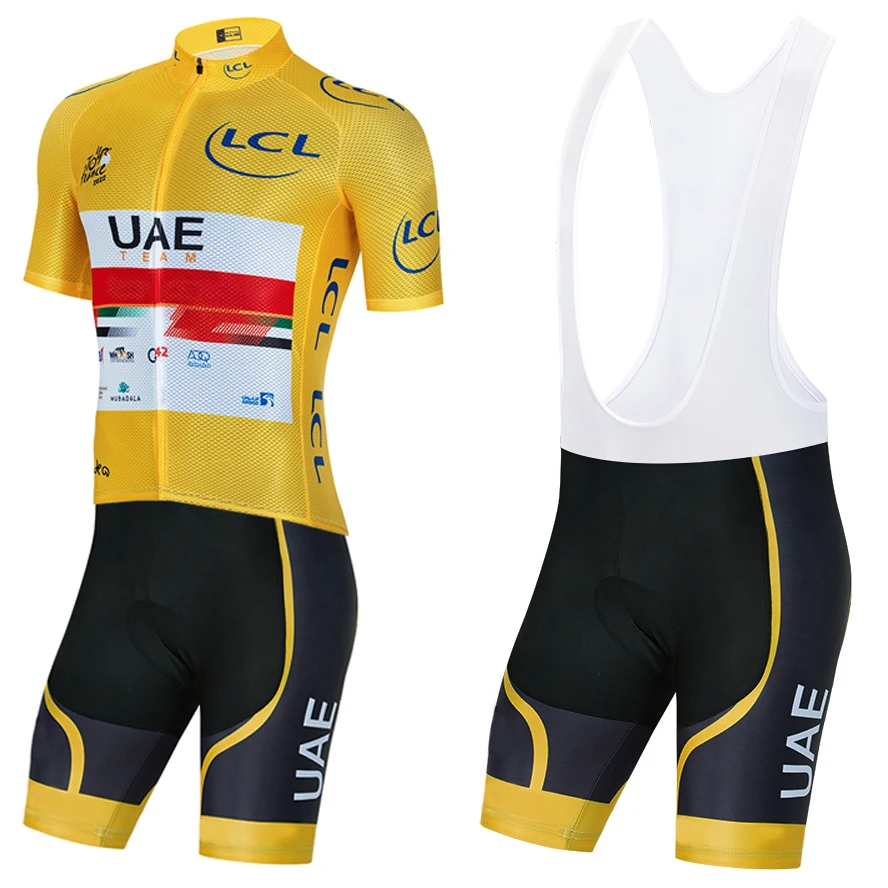

2022 Tour Cycling Team UAE Jersey Bike Maillot Sportswear 20D Shorts Men Ropa Ciclismo Bicycle Clothing Uniform