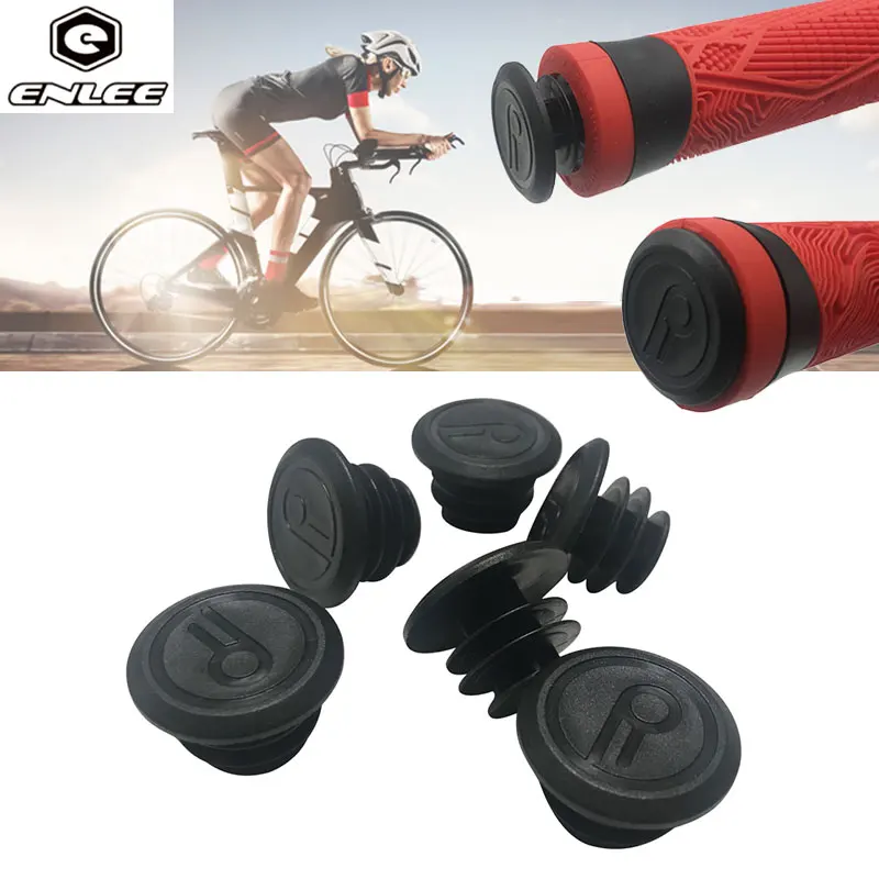 

2PC Bicycle Handlebar Plugs Classic Delicate Mtb Bike Cuffs End Plug Plastic Scooter Grips Cap Covers Bike Accessories And Parts