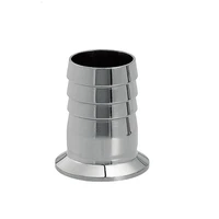 32mm 1 14 stainless steel ss304 sanitary hose barb pipe fitting tri clamp type 50 5mm ferrule
