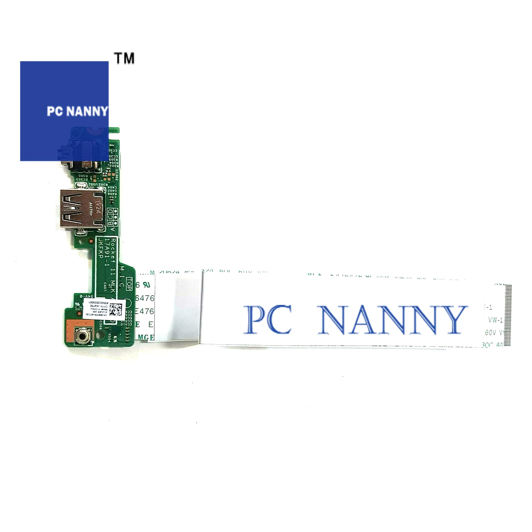 Звуковая плата PCNANNY для Dell Inspiron 11 3180 3189 USB 06WY88 03WDK9 сенсорная панель 02F43F динамики
