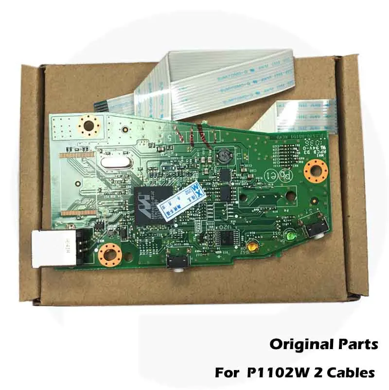 Original New For HP P1102W P1102 1102 1102W HP1102 HP1102W Main board Logic Board CE668-60001 RM1-7600-000 CE670-60001 | Компьютеры и