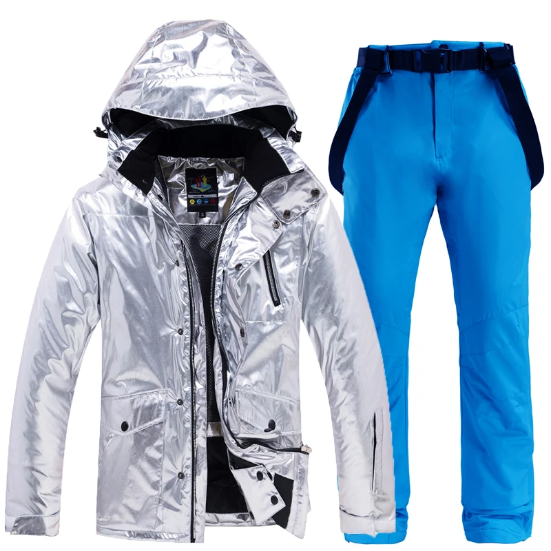  30 комплектов для сноуборда мужские и женские яркие куртки брюки очень теплая