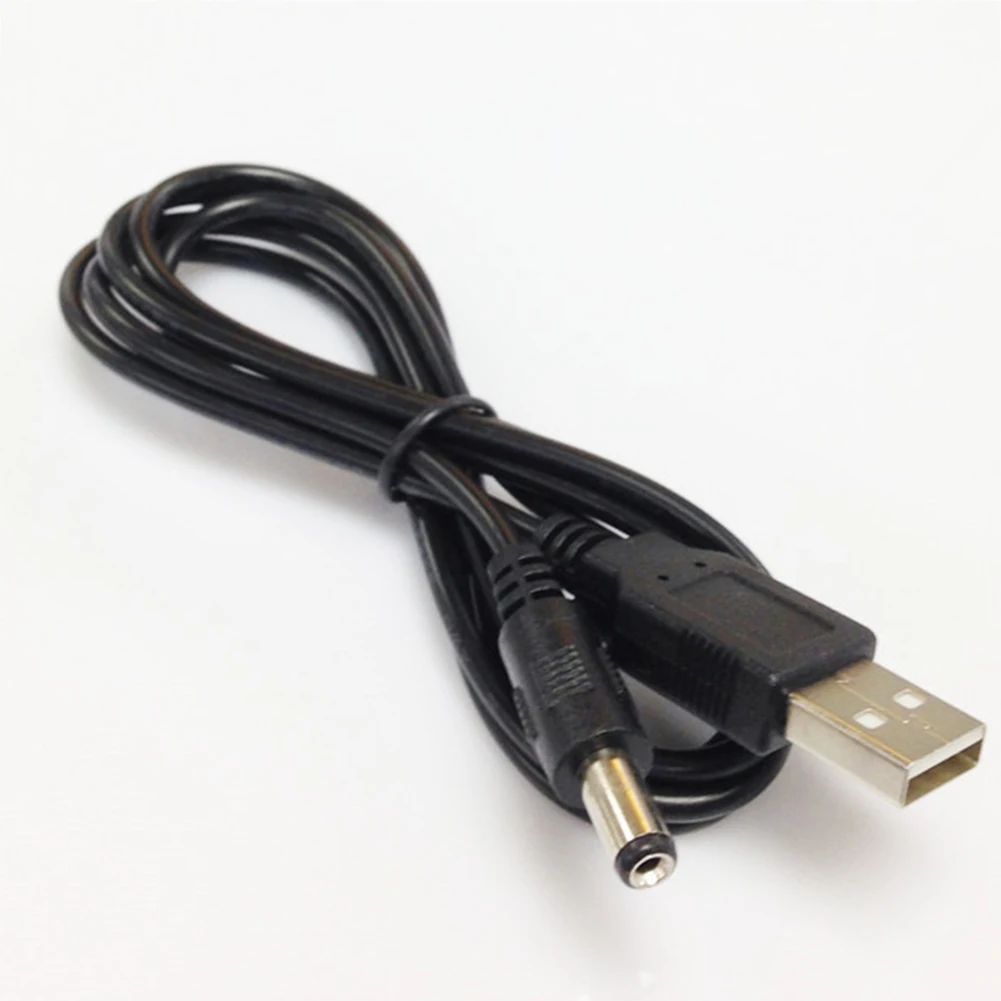 1 2 м ПК портативный офисный прочный универсальный источник питания USB к DC Plug And Play