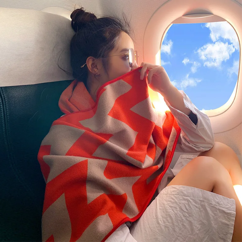 

Autumn Winter Fashion Large Size Scarf Women Thick Warm Cashmere Cloak Shawl Luxury Brand Designer Diamond Print Long Scarves