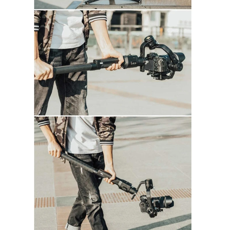 Удлинитель из углеродного волокна 1/4 дюйма 3/8 легкая резьба для селфи-палки Dji/Magic